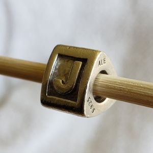 Pandora Alphabet Triangle Charm